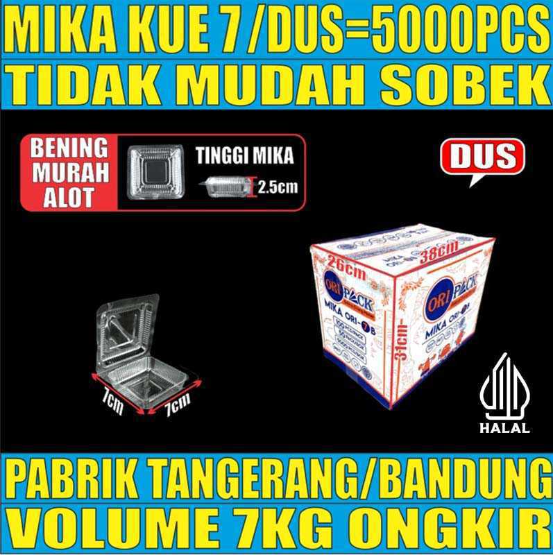Mika Kue uk 7 Dus 5000pcs Ori