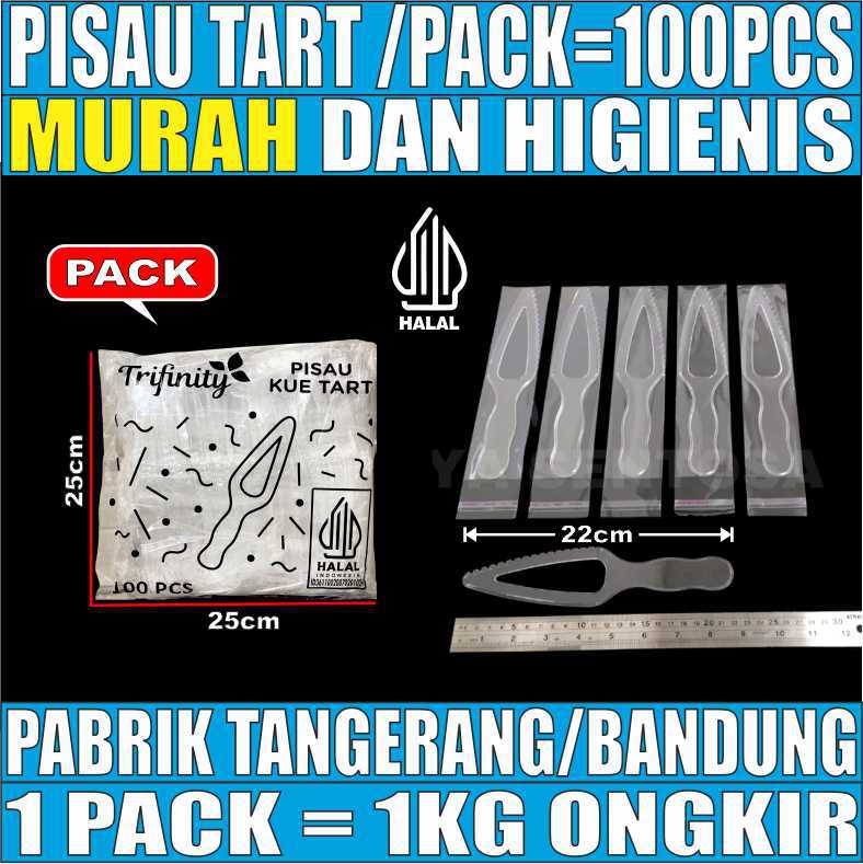 Pisau Kue Tart Besar Trifinity Pack – Halal dan Berkualitas