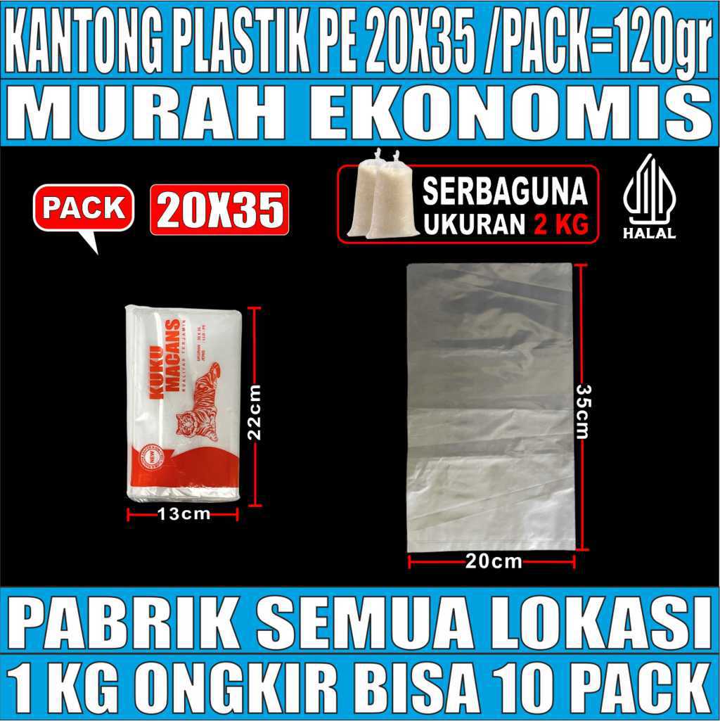 Plastik PE 10x20 cm | 12x25 cm | 15x30 cm | 20x35 cm