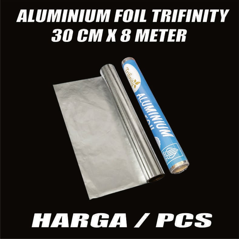 Aluminium foil 30cmx8mtr Per 1 Roll