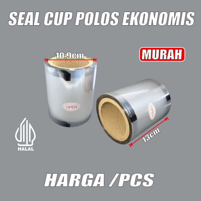 Seal Cup Polos EKONOMIS Per 1 Roll 60meter u Gelas oz