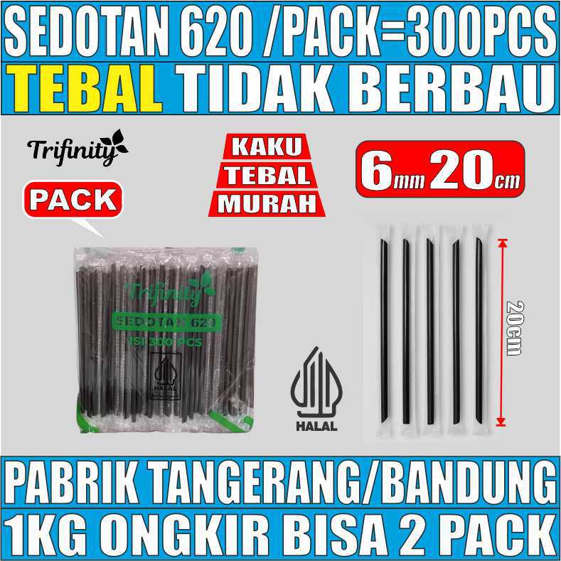 Sedotan steril poci & bubble boba higienis Trifinity 620 1221 1226