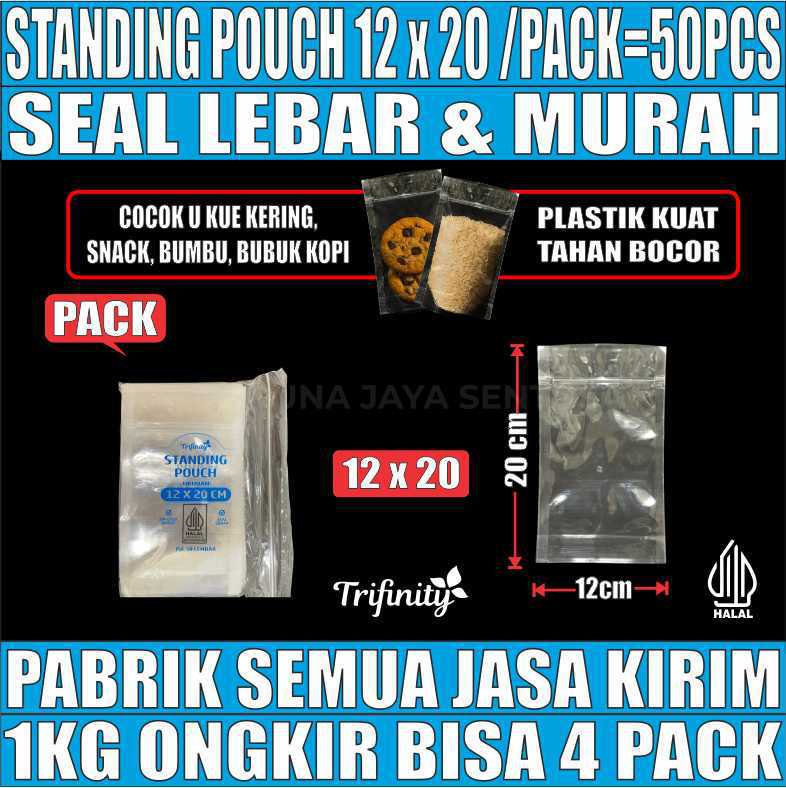 Standing Pouch uk 12x20 PACK