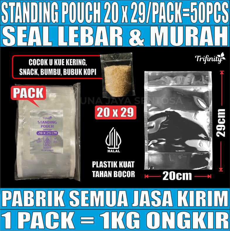 Standing Pouch uk 20x29 PACK