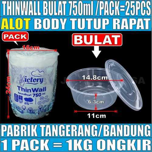 Thinwall Bulat Victory 200ml 300ml 400ml 450ml 500ml 750ml