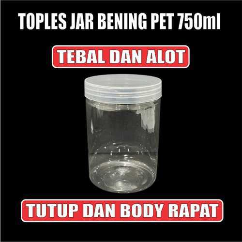 Toples jar bening Trifinity 300ml | 400ml | 500ml | 750ml | 1000ml | 1300ml | Seal