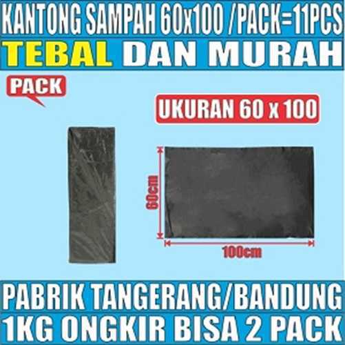 Kantong Sampah 60x100 Plastik Hdpe Tebal Pack
